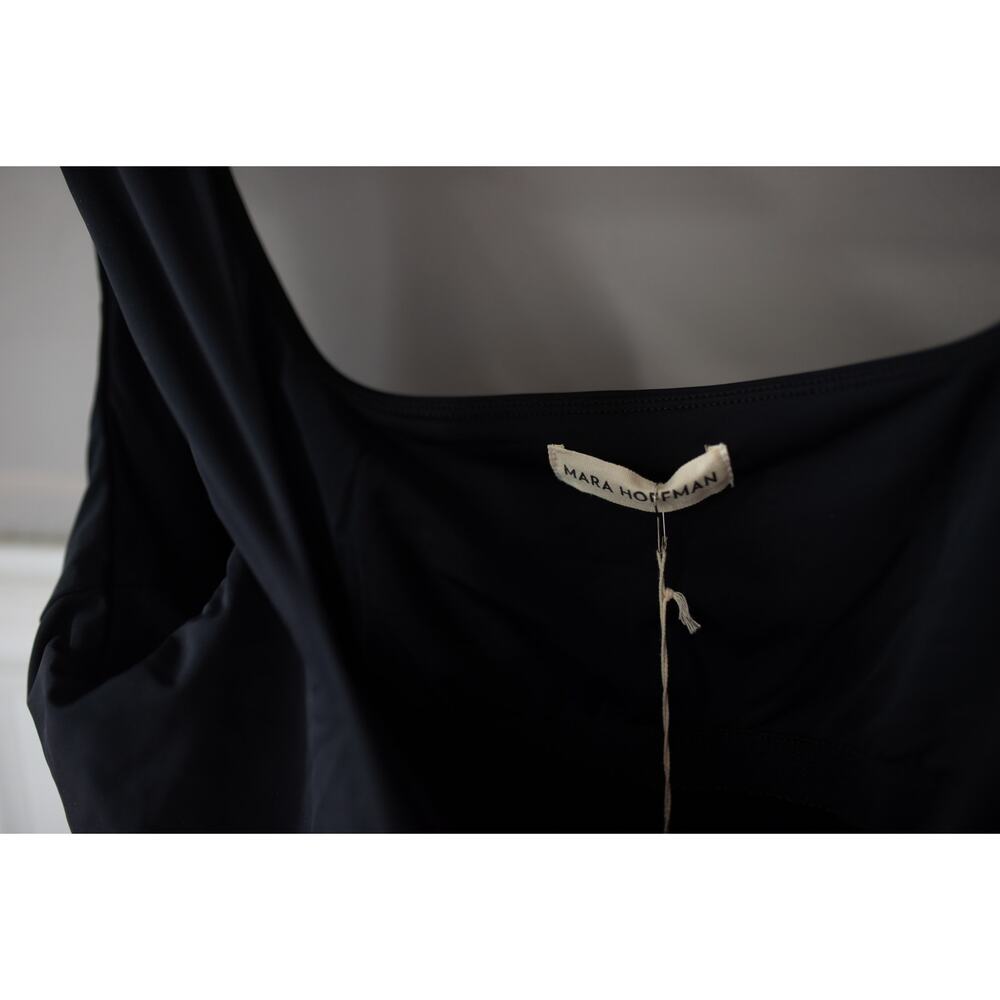 Mara Hoffman Persephone One Piece Swimsuit Black 3X - Picture 5 of 6